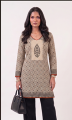 Women Pure Cotton Printed Short Kurti Tunics