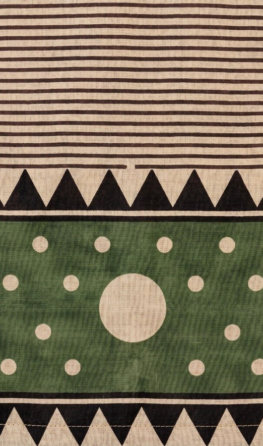 Printed Striped & Geometric Straight Kurti