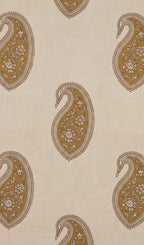 Cream Printed Short Kurti