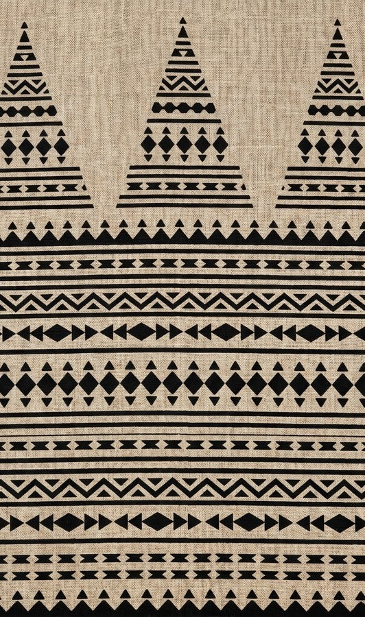 Beige Printed Short Kurti