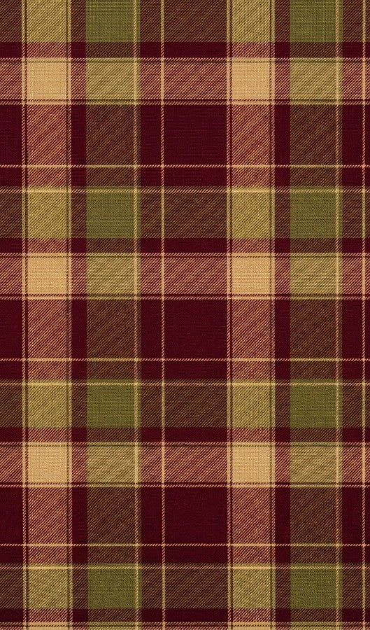 Maroon & Olive Checkered Short Kurti